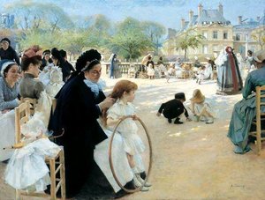 Tuileries Garden — Albert Edelfelt