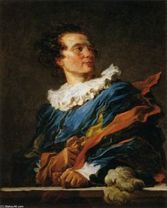 Abbé De Saint-non (fanciful Figure) — Jean-honoré Fragonard, Rococo