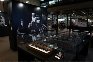 Installation View Of Tangerine Dream: Zeitraffer In The Barbican Music Library, London — Barbican Music Library