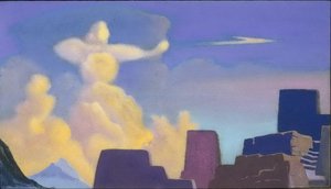 Defender. Cloud-archer. — Nicholas Roerich