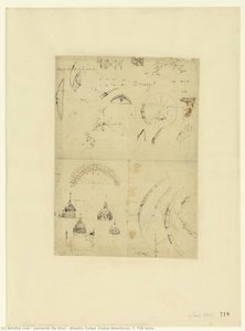 Atlantic Codex (codex Atlanticus), F. 719 Recto. — Leonardo Da Vinci, Renaissance