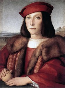 Young Man With An Apple — Raphael, High Renaissance