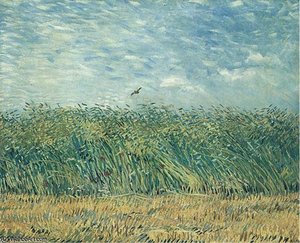 Champ De Ble Et Alouette — Vincent Willem Van Gogh
