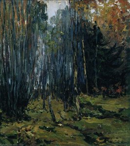 Autumn Forest — Isaak Ilyich Levitan, Realism