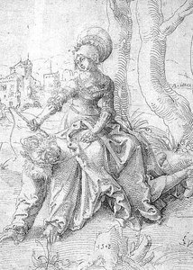 Aristotle And Phyllis — Hans Baldung