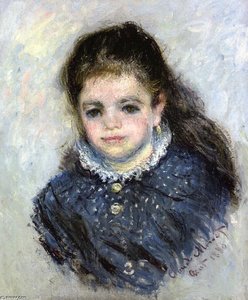 Portrait Of Jeanne Serveau — Claude Monet, Impressionism