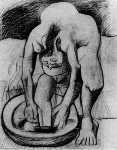 Woman Washing Her Feet — Pablo Picasso