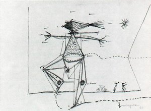 Album Of 14 Drawings — Oscar Dominguez