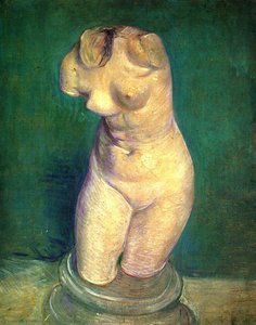 Plaster Statuette Of A Female Torso — Vincent Willem Van Gogh