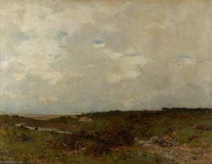 A Grey Day — Alexander Kellock Brown, Impressionism