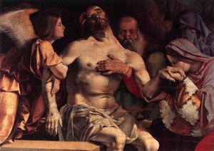 Recanati Polyptych: Pietà — Lorenzo Lotto