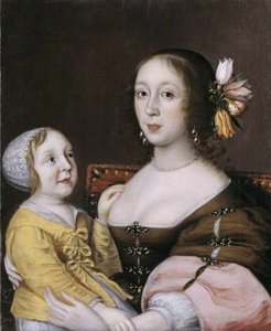 A Lady Of The Grenville Family And Her Son — Gilbert Jackson