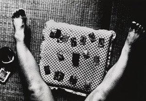 Gambling In The Dressing Room, Tokyo — Daido Moriyama