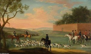 Hunting Scene - — Francis Sartorius Ii (john Francis Sartorius)