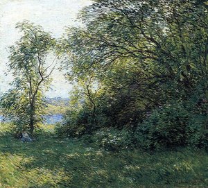 The Bower — Willard Leroy Metcalf