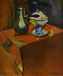 Crockery On A Table — Henri Matisse
