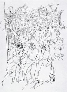 Olympiakino Berlin — George Grosz