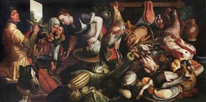 A Kitchen Scene — Pieter Aertsen