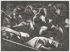 The Prisoners (los Prisioneros) From Violence (la Violencia) — Rafael Canogar