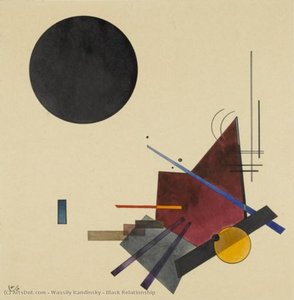 Black Relationship — Wassily Wassilyevich Kandinsky