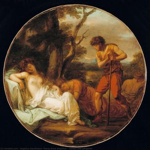 Cymon And Iphigenia — Angelica Kauffmann (maria Anna Angelika), Neoclassicism