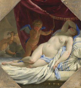 Sleeping Venus — Brother Lesueur (eustache Le Sueur), Baroque