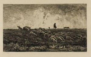 L'onde — Charles-françois Daubigny