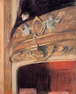 The Box At The Opera — Edgar Degas