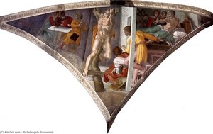 Punishment Of Haman — Michelangelo Buonarroti