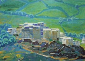 Lahaul. Kardang. — Nicholas Roerich, Fauvism