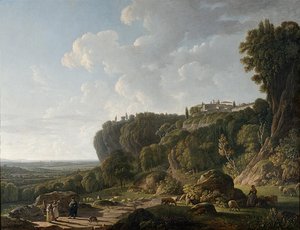 Vue De Tivoli — Jean François Sablet