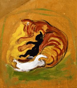 Cat With Kittens — Franz Marc