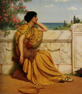 Leisure Hours — R.b.a John William Godward, Neo-classicism