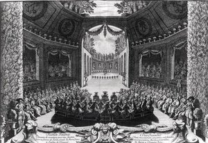Concert In The Garden Of Trianon — François Chauveau