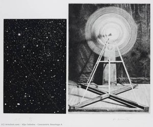 Concentric Bearings A — Vija Celmins, Hyperrealism/contemporary Realism