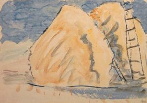Landscape With Corn — Emile Nolde