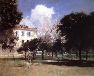 House And Garden — John Singer Sargent