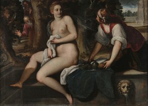 Susanna And The Elders — Jacopo Palma Il Giovane