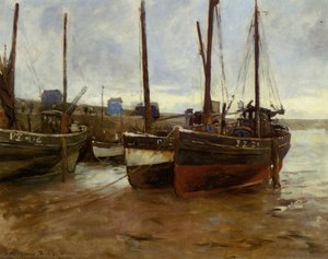Boats At Anchor — Stanhope Alexander Forbes