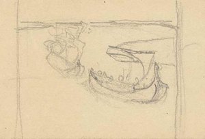 Cursory Sketch For ''overseas Guests'' — Nicholas Roerich