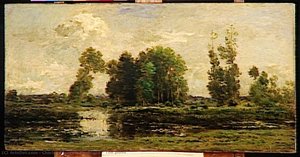 The Pond — Charles-françois Daubigny