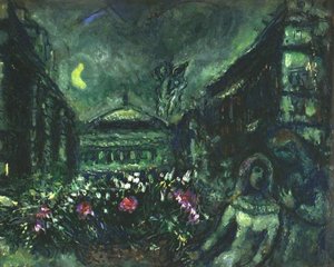 The Avenue Of Opera — Marc Chagall