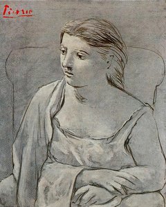 Woman In White — Pablo Picasso, Neoclassicism