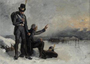 Scene From Finnish War — Albert Edelfelt