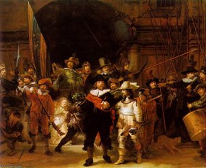 The Nightwatch — Rembrandt Van Rijn, Baroque Painting