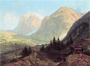 Alpine Landscape — William Trost Richards, Hudson River School