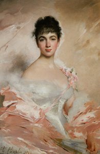 Woman In Pink — Charles Chaplin
