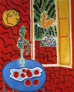 Red Interior. Still Life On A Blue Table — Henri Matisse