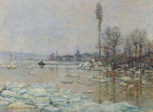Breakup Of Ice — Claude Monet