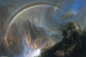 Rainy Season In The Tropics — Frederic Edwin Church, Hudson River School